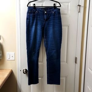 Jennifer Lopez straight leg jeans 14 long